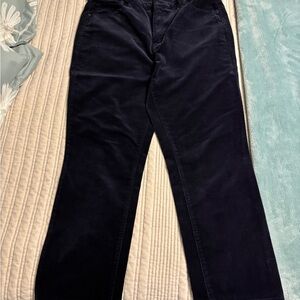 Talbots navy corduroys. Size 14.